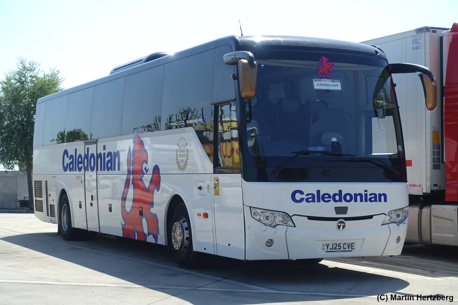 Temsa HD 13  Caledonian , Rastst�tte Burgauer See August 2026
