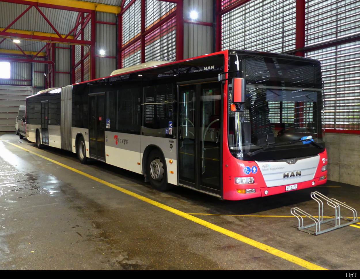 travys - MAN Lion`s City VD 1321 in Yverdon am 02.10.2022