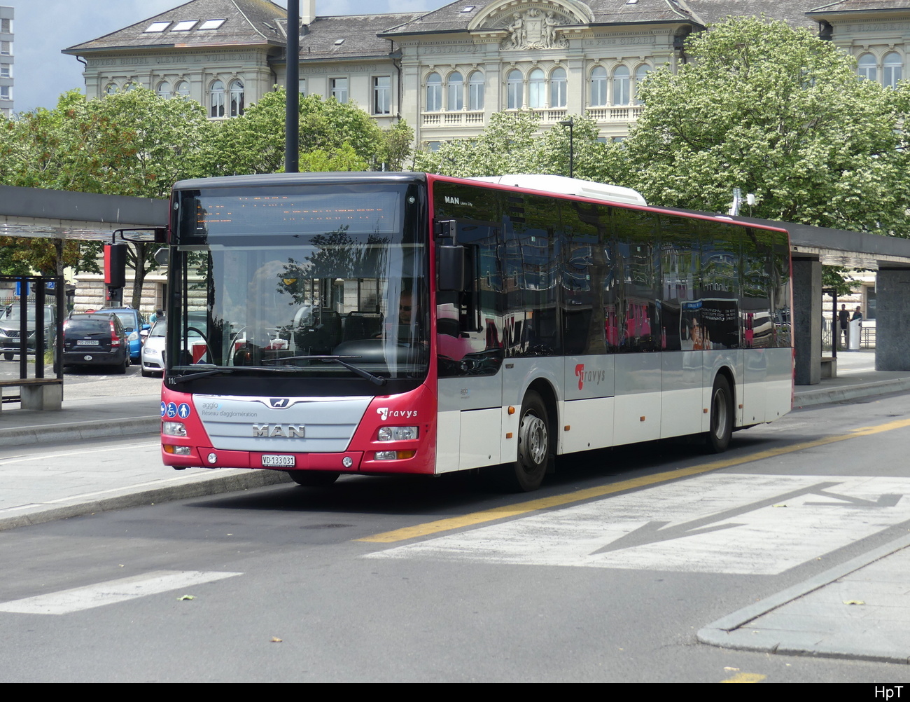 travys - MAN Lion`s City  VD  133031 in Yverdon am 04.06.2023