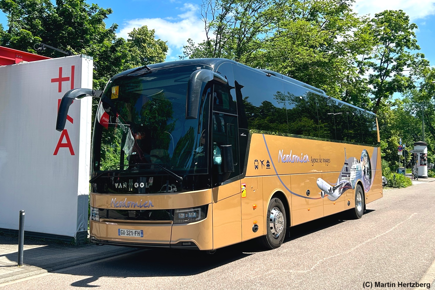 Van Hool T 15 Acron  Neodomien , Karlsruhe Juni 2024