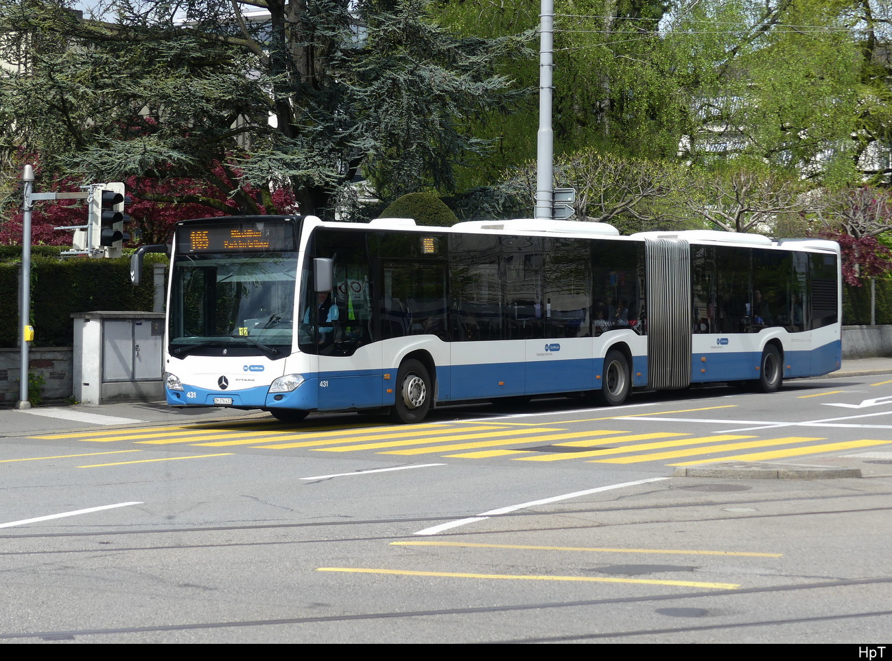 VBZ - Mercedes Citaro Nr.431 unterwegs in Zürich am 13.05.2023
