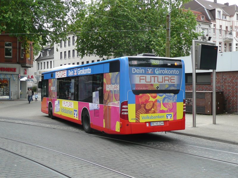 03.06.09,MB-CITARO der Vestischen Nr.2144 in Wanne Eickel.