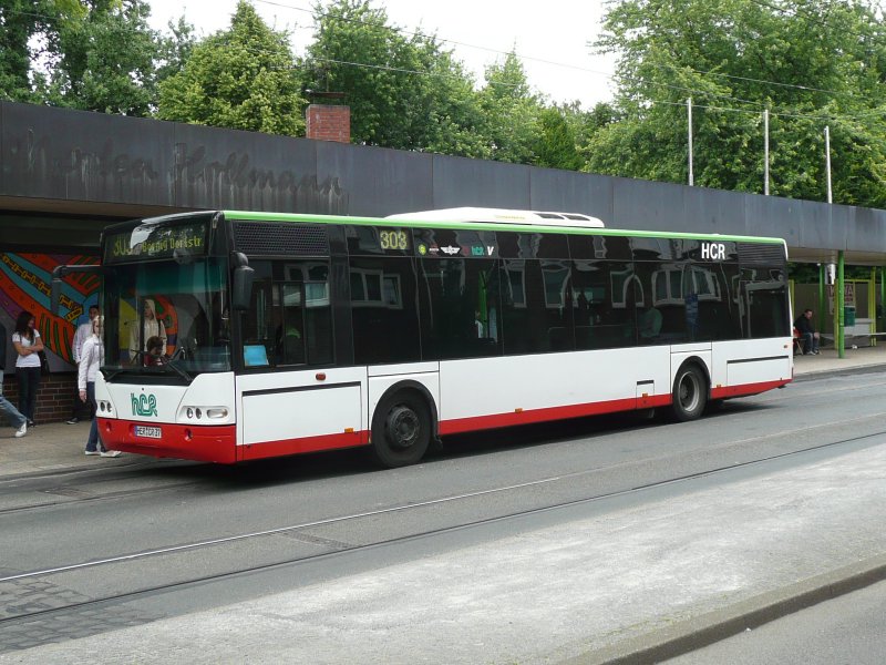 03.06.09,NEOPLAN der HCR Nr.37 in Wanne Eickel.