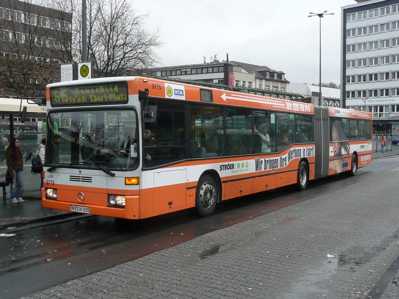 23.01.09,MB der WSW Nr.9775,Wuppertal Hbf. Busbild.de