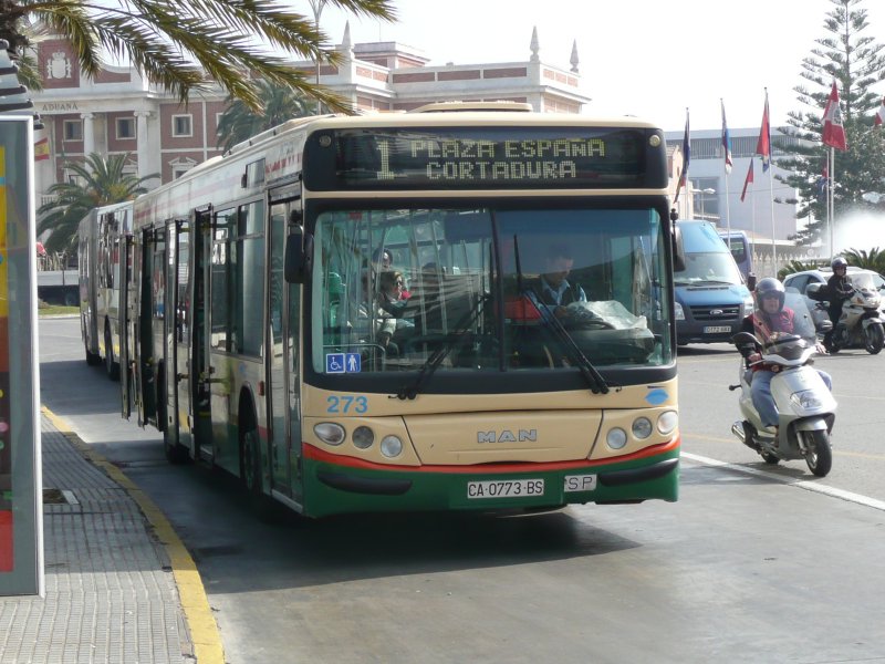 24.02.09,MAN in Cdiz in Andalusien/Spanien.