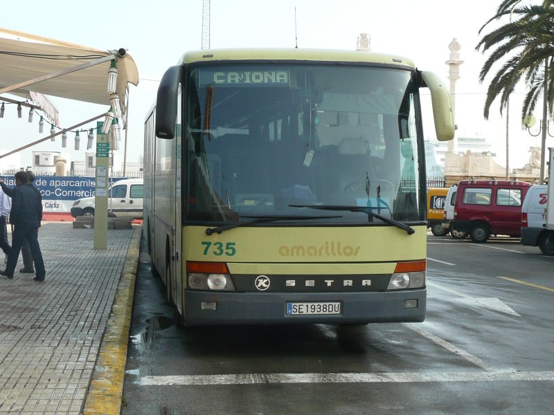 24.02.09,Setra in Cdiz/Andalusien/Spanien.