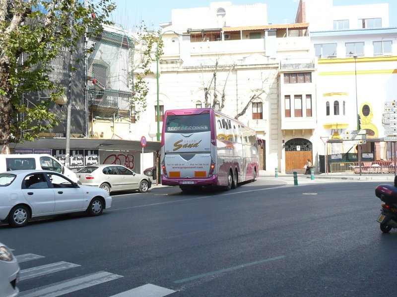 25.02.09,IVECO Irisbus EuroRider von Grupo Sand in Sevilla/Andalusien/Spanien.
