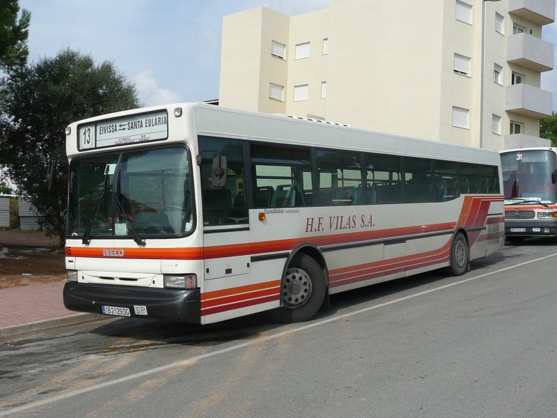 26.09.09,IVECO-EuroRider UNVI in Santa Eulria des Riu auf Ibiza.