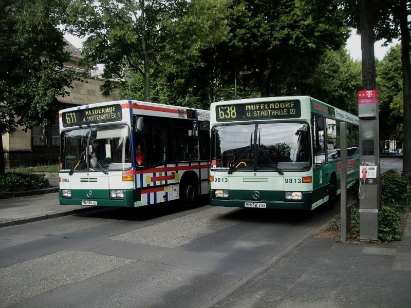 9804 9813 Bonn Bad Godesberg Bf Rheinallee Bus Bild De