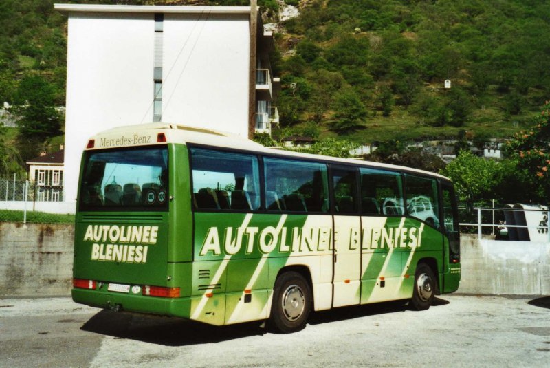 ABI Biasca Nr. 5/TI 231'005 Mercedes O 405 am 30. April 2009 Biasca, Garage