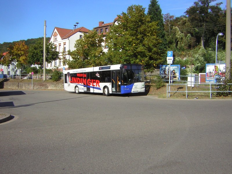 Auf diesem Foto ist ein Solaris Urbino zu sehen. Der Bus gehrt der Firma Baron Reisen.Das Bild wurde am 25.09.2009 in Brebach aufgenommen.