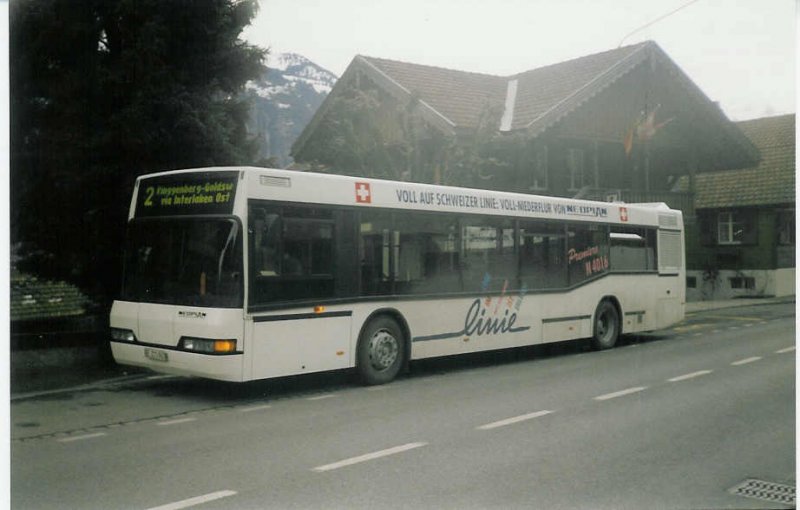 Aus dem Archiv: AAGI Interlaken Nr. 33/BE 221'062 Neoplan am 25. Februar 1997 in Ringgenberg