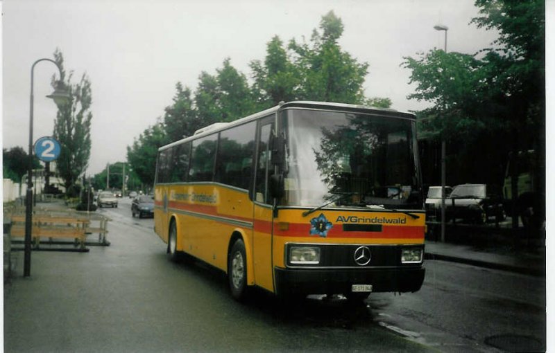 Aus dem Archiv: AVG Grindelwald Nr. 10/BE 171'240 Mercedes/Vetter (ex Ghezzi, Rivera) am 14. Juni 1997 Thun, Schifflndte