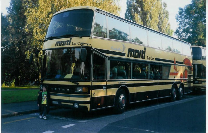 Aus dem Archiv: Marti, Kallnach Nr. 25/BE 102'225 Setra am 6. September 1996 Thun, Lachen