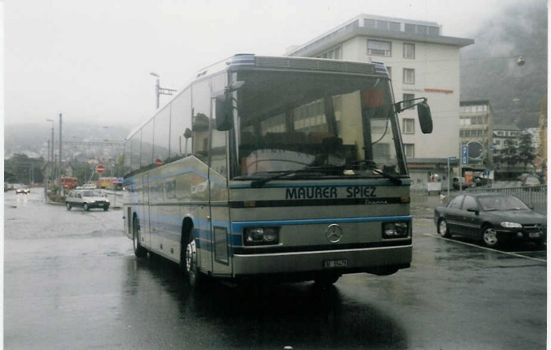 Aus dem Archiv: Maurer, Spiez BE 55'479 Mercedes/Padane am 2. August 1997 Chur, Bahnhof