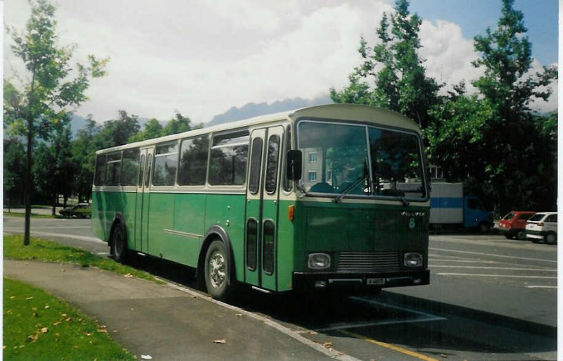 Aus dem Archiv: Schweizer Armee A+40'975 Volvo/Tscher am 31. August 1995 Thun, Lachen