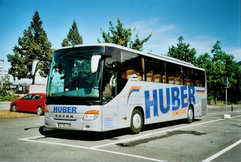 Aus Deutschland: Huber, Oppenau OG-HB 618 Setra am 5. September 2008 Thun, Seestrasse