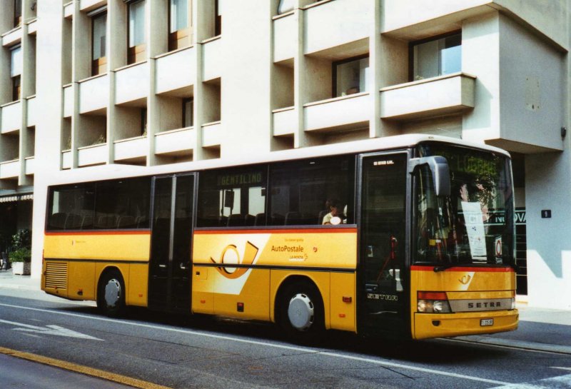 AutoPostale Ticino Nr. 534/TI 215'391 Setra am 12. September 2009 Lugano, Centro