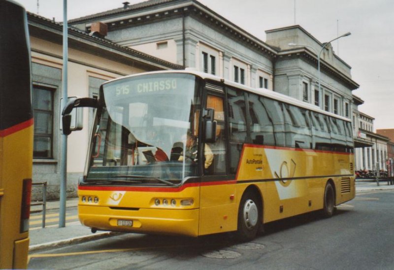 Autopostale Valle di Muggio, Muggio TI 111'124 Neoplan am 9. Dezember 2008 Chiasso, Bahnhof