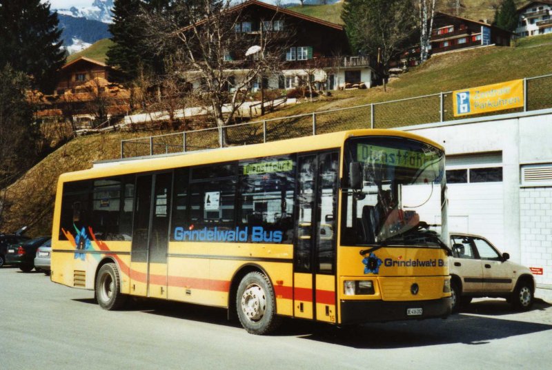 AVG Grindelwald Nr. 15/BE 416'282 Vetter am 5. April 2009 Grindelwald, Mnnlichenbahn