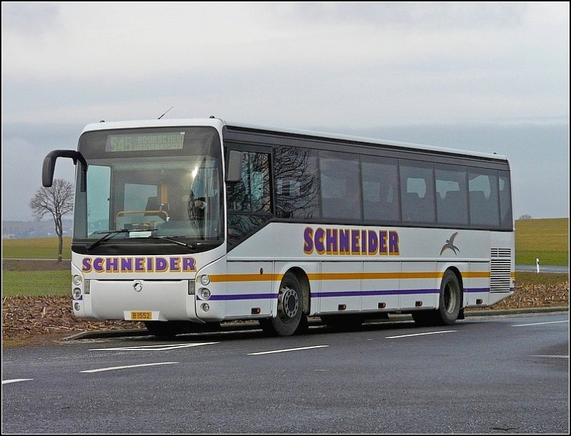 (B 1552) Irisbus Ares der Firma Schneider aus Kehmen. 24.01.08 (Jeanny)