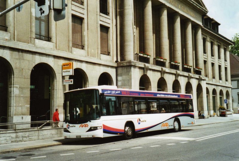 BBA Aarau Nr. 159/AG 441'159 Scania/Hess am 8. Juni 2009 Aarau, Bahnhof