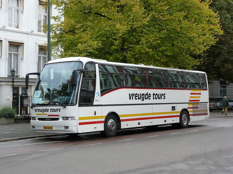 Berkhof Reisebus in Den Haag am 21-09-2007.