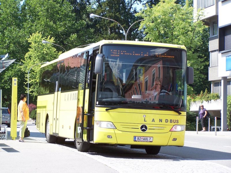 Bludenz : Integro II des Landbusses Klostertal am 18/08/09.
