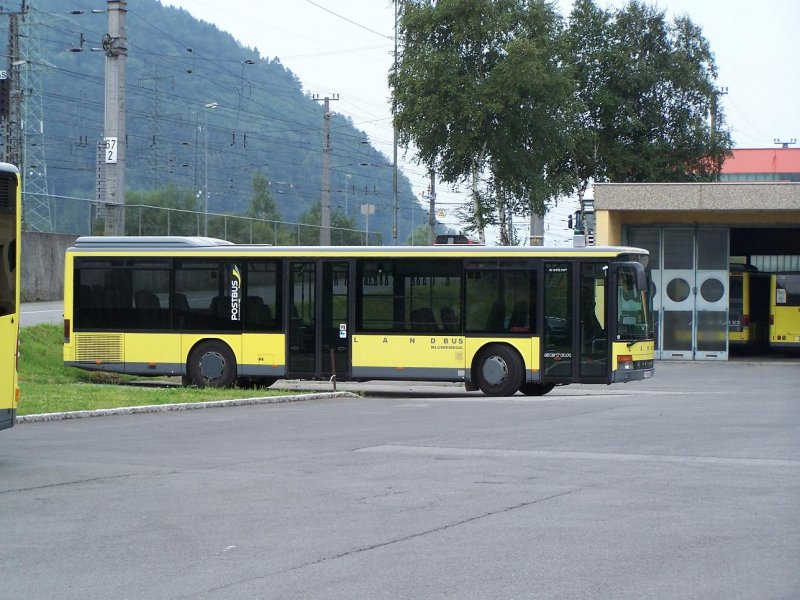 Bludenz : S 315 NF des Landbusses Blumenegg am 21/08/09.