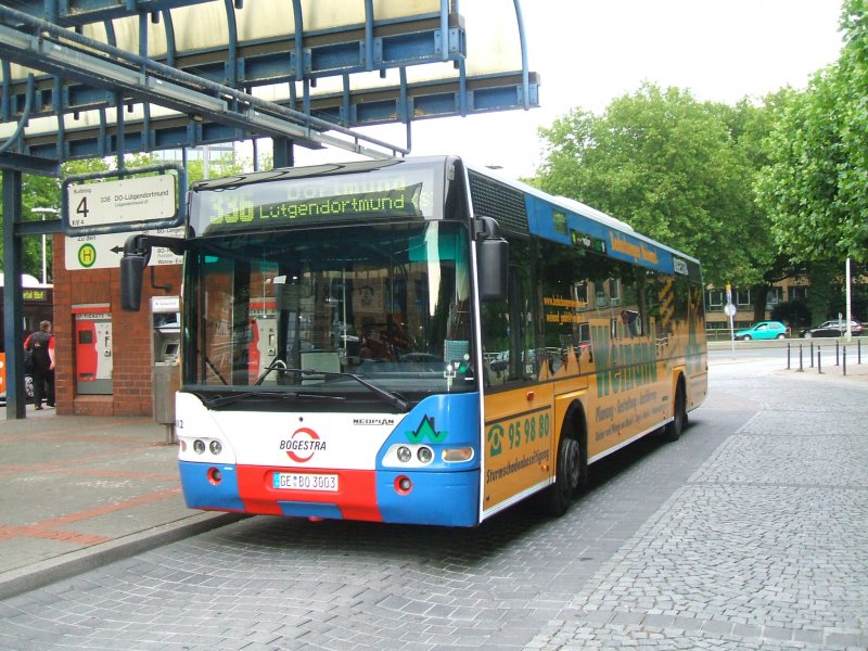 Bogestra Neoplan,Linie 336 von Bochum Hbf/Bbf. nach
Dortmund-Ltgendortmund