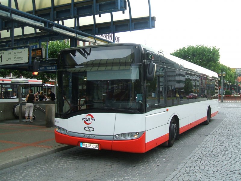 Bogestra Urbino 12 in Bochum Hbf /Bbf.