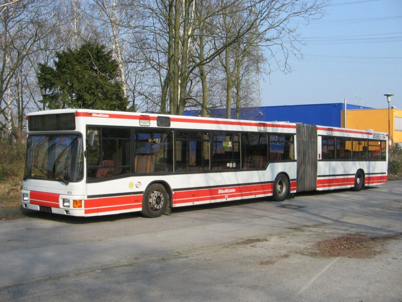 BOGESTRA/15.03.07/ex.Bogestrabus bei einem Hndler in Herne 2.