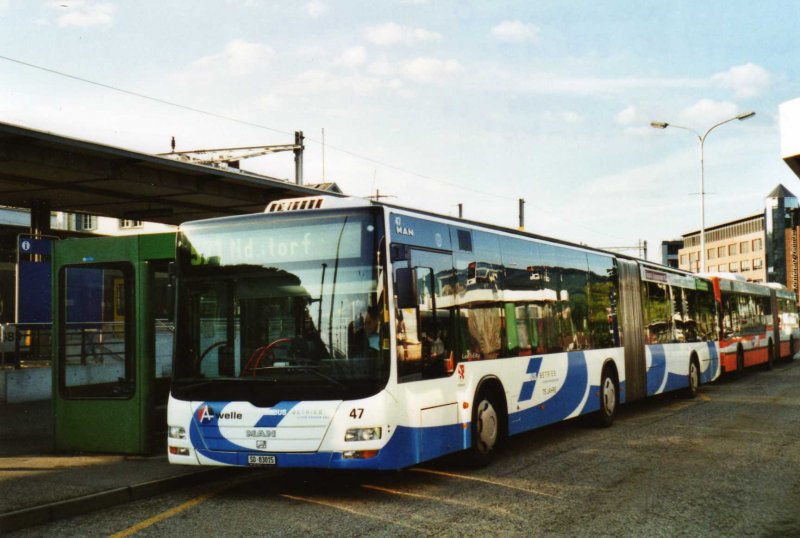 BOGG Wangen b.O. Nr. 47/SO 83'015 MAN am 8. Juni 2009 Olten, Bahnhof