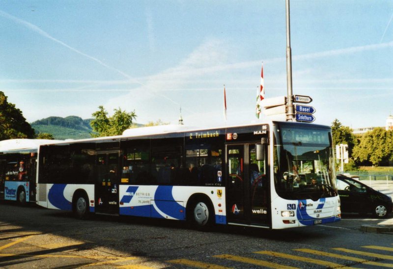 BOGG Wangen b.O. Nr. 96/SO 158'244 MAN am 8. Juni 2009 Olten, Bahnhof