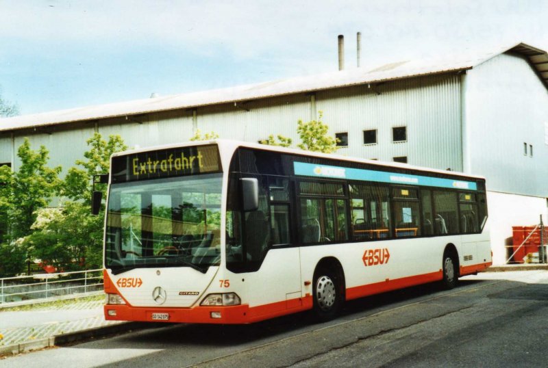 BSU Solothurn Nr. 75/SO 142'075 Mercedes Citaro am 9. Mai 2009 Worblaufen, Garage RBS