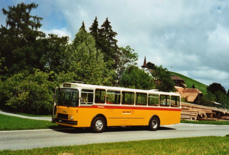 Buzzi, Bern BE 530'697 FBW/R&J (ex Burri, Teuffenthal) am 9. August 2009 Buchen bei Teuffenthal