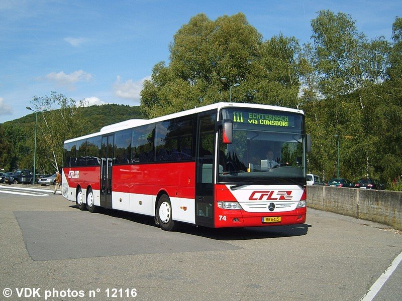 CFL 74 - RR 6415 - Echternach, Bushof - 15. September 2007