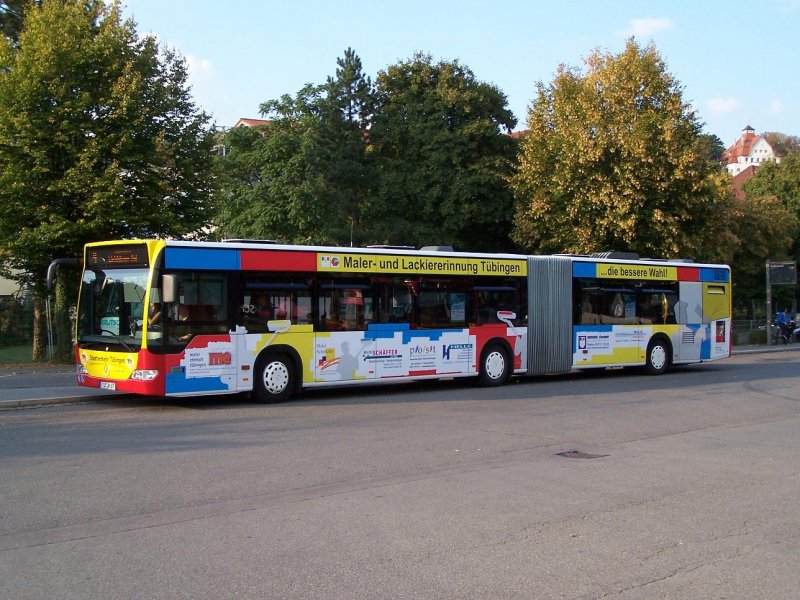 Citaro II Gelenkbus Nr 67 am 10/09/09.