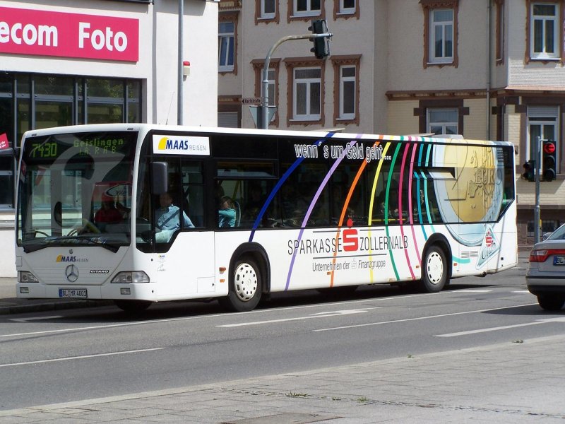 Citaro Nr 4001 am 09/06/2009.