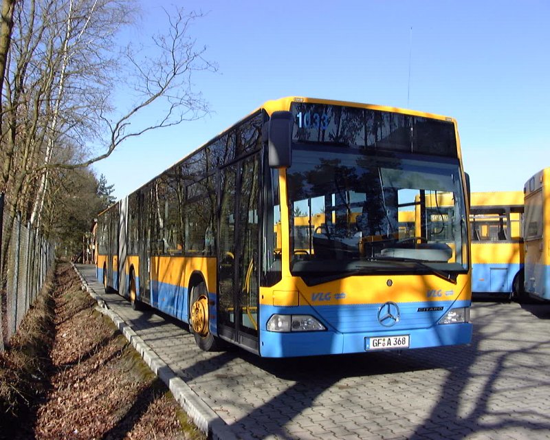 Der 1033 auf dem Betriebshof der VLG in Gifhorn