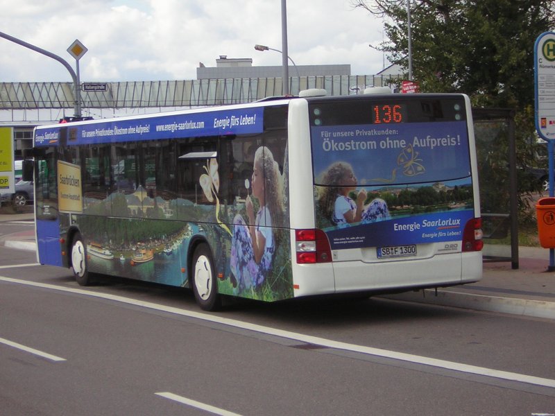 Der MAN-Bus am Rmerkastell etwas nher Fotografiert.