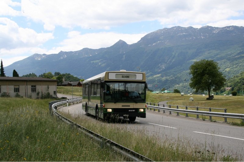 Der NAW/Hess oberhalb von Dangio. (14.6.2008)