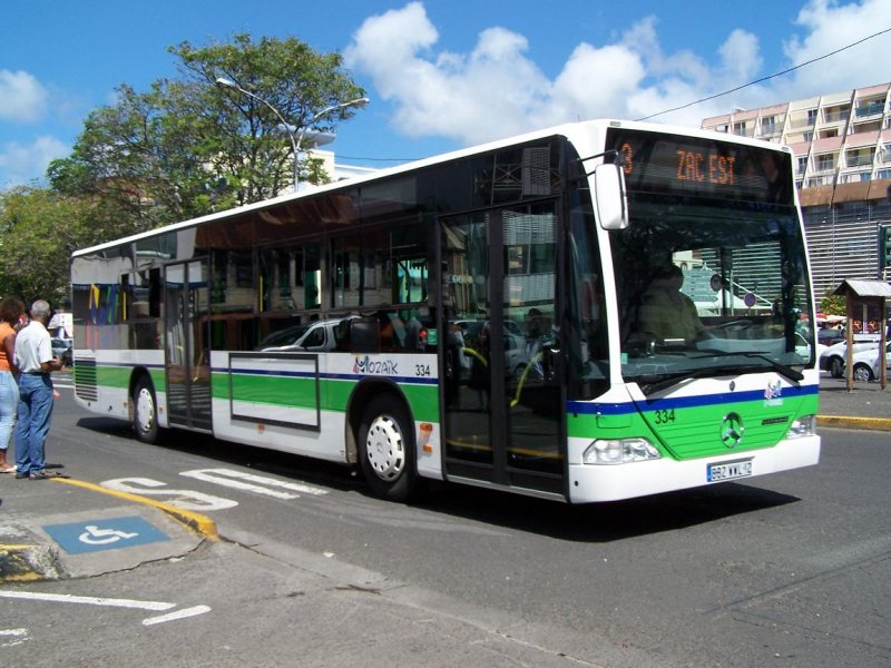Die ersten Citaro sind in Fort de France in 2006 eingetroffen.