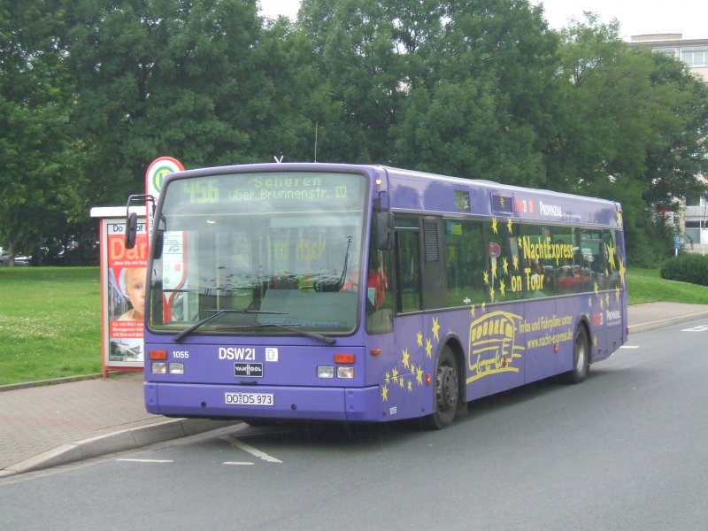 DSW21 Linie 456 Dortmund Hbf.-Nord nach Schren
Marke VanHool