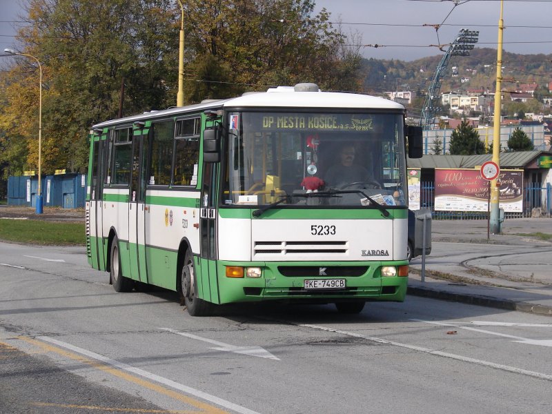 Ein Karosa Bus in Kosice/Kaschau am 24.10.2007