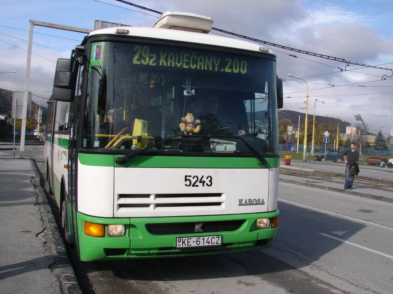 Ein Karosa Bus in Kosice/Kaschau am 24.10.2007