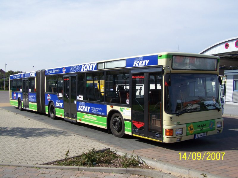 Ein Oberhausener auf Rgen!Ein MAN Gelenkbus,angemietet durch die RPNV,vom Buscenter Oberhausen am ZOB Bergen.Vielen Dank an die freundlichen Busfahrer fr die Information.

