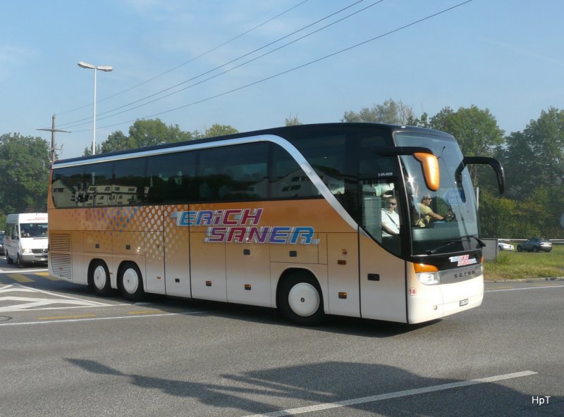 ERICH SANER AG - Serta Reisecar  BL 7351 unterwegs in Koblenz am 23.08.2009