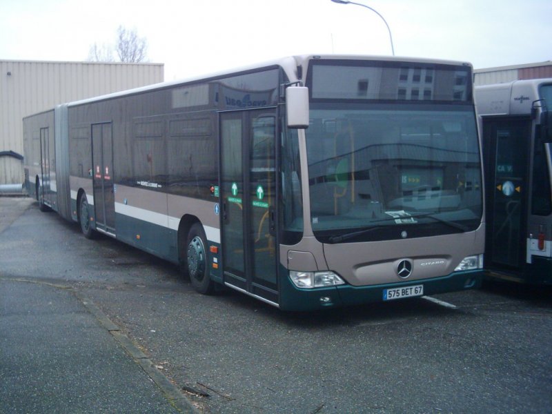 Erster Citaro in Strasbourg !
EvoBus MB O 530 G, Transdev Alsace