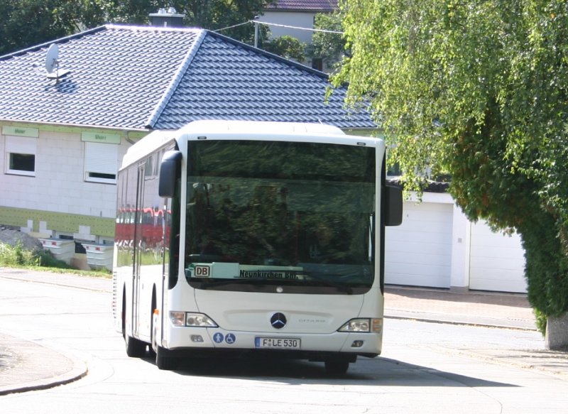 F- LE 530: Leihwagen bei Dieter Schmidt als SEV NEunkirchen (Saar)- Illingen (Saar).